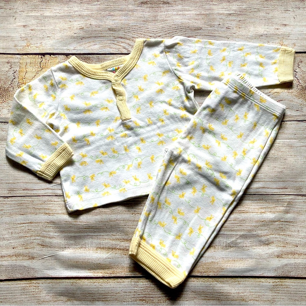 Absorba Bunny Outfit Gender Neutral Baby 3-6 Months